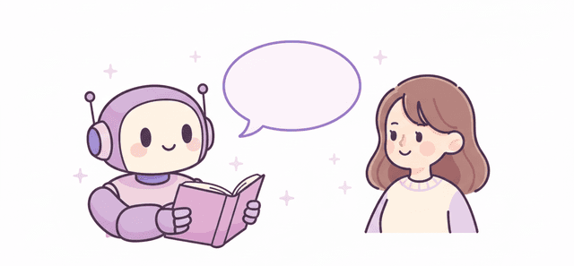 Write first then reflect with AI illustration